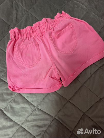 Джинсовые шорты для девочки 128-134
