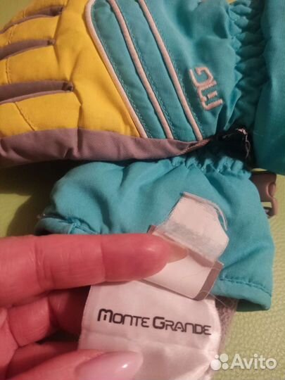 Перчатки горнолыжные детские