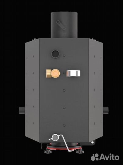 Твердотопливный котёл 65 квт