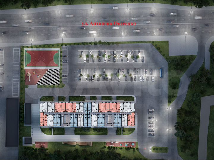 1-к. квартира, 42,1 м², 17/26 эт.