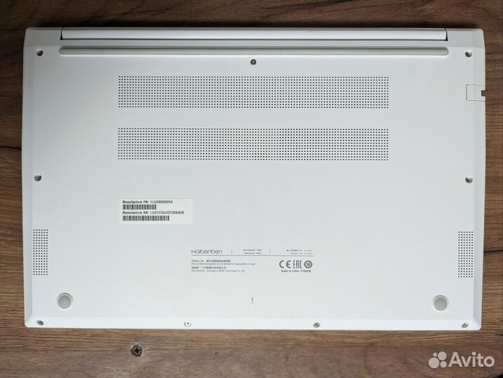 Ноутбук Maibenben M555 5500U/16gb/512gb