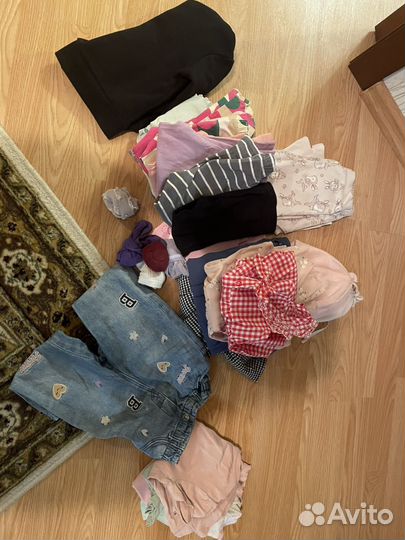 Пакет вещей для девочки 92