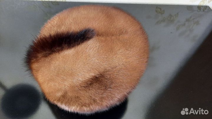 Берет женский норковый