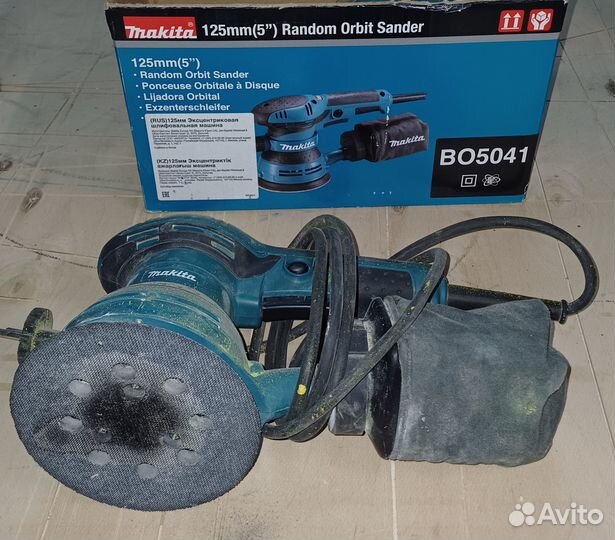 Эксцентриковая шлифмашина Makita BO5041 - бу как н