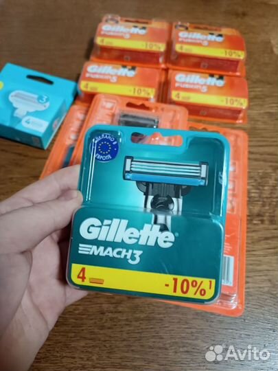 Gillette fusion 5 станок и насадки (оригинал)