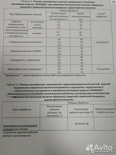 Дезсредство Алмадез 1л