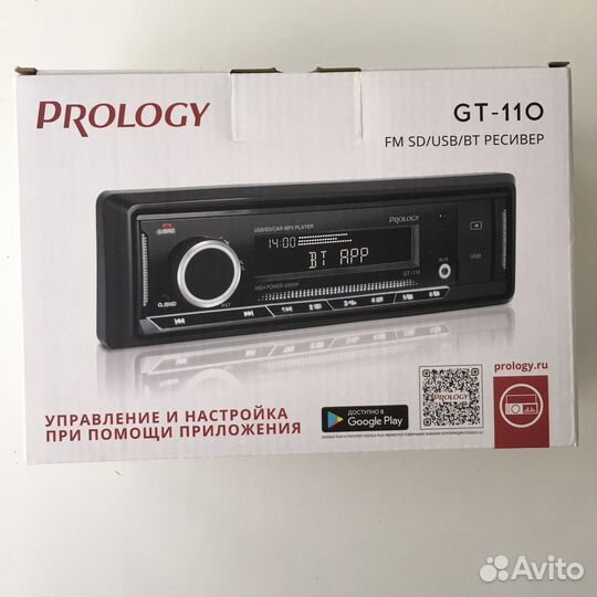 Автомагнитола prology GT-110