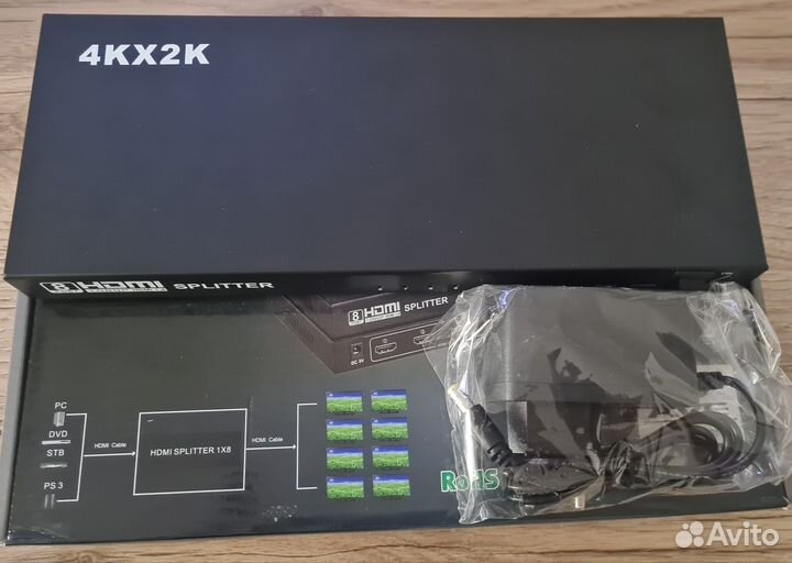 Разветвитель (splitter) hdmi - AVE hdsp8