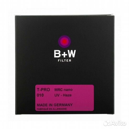Светофильтр B+W T-Pro 010 MRC nano UV-Haze 62mm ул