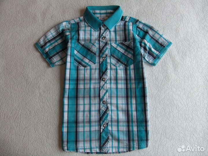 Рубашки фирменные 122 128