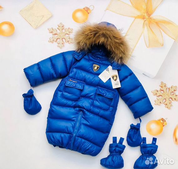 Детский зимний комбинезон