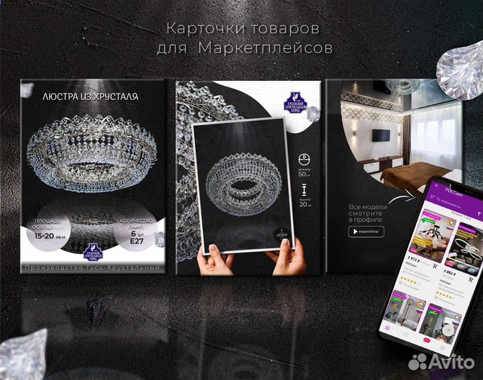 Карточки для маркетплейсов