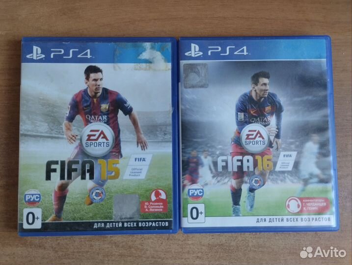 FIFA 15, 16 ps4