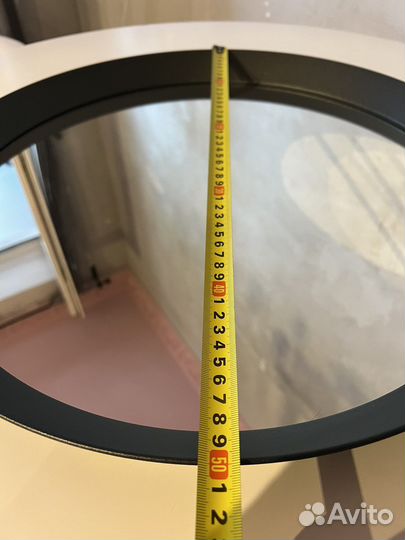 Зеркало IKEA круглое 50см langesund