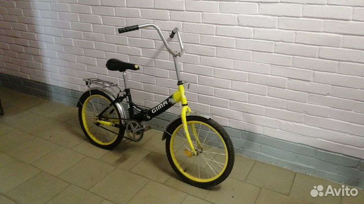 Велосипед складной трёхколёсный бу