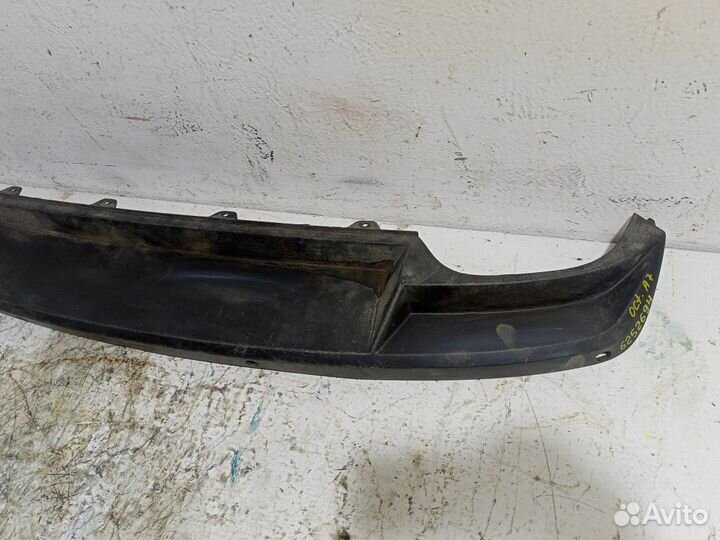 Юбка бампера заднего Шкода