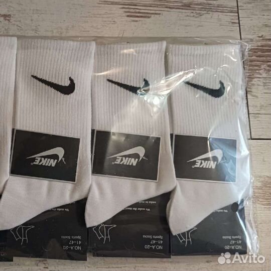 Носки nike высокие