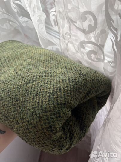 Шерстяная пальтовая ткань