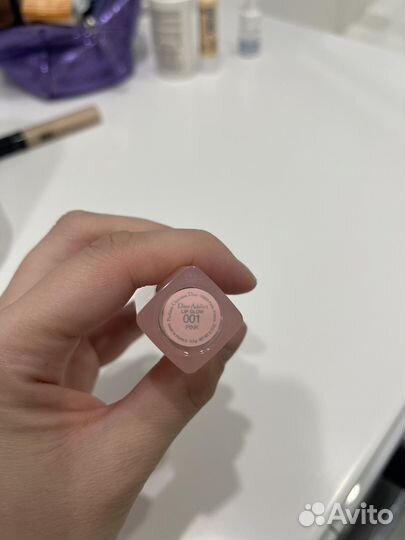 Dior Бальзам для губ Addict Lip Glow, 001 pink б/у