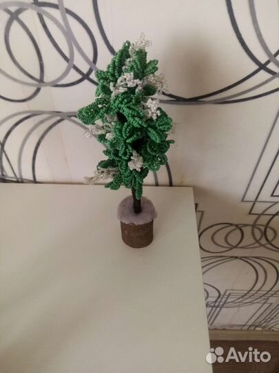 Дерево Сирень из бисера