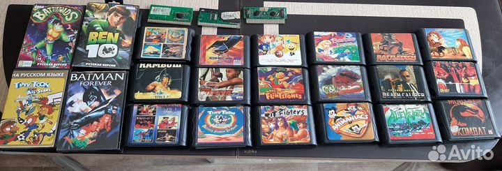 Картриджи сега sega