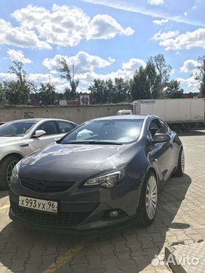 Юбка бампера Opel Astra J 2009-2018