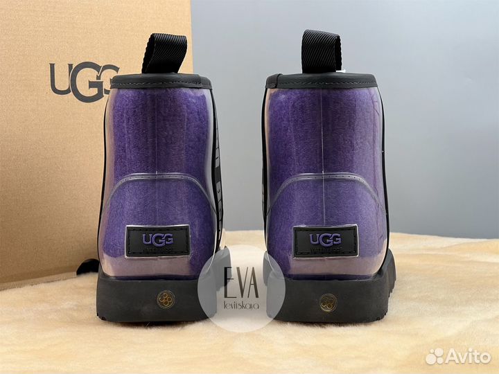 Женскме угги Ugg Classic Clear Mini Violet