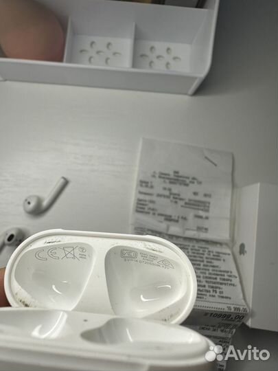 Беспроводные наушники apple airpods 2