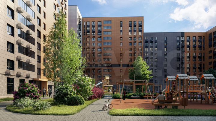 2-к. квартира, 58 м², 6/14 эт.