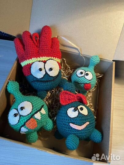 Мягкие игрушки ручной работы. Ам-ням