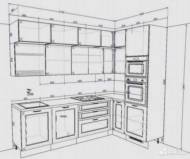 Кухни на заказ