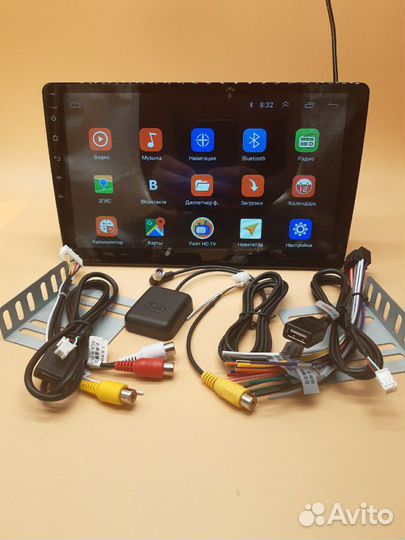 Магнитола андроид 1 дин экран 9