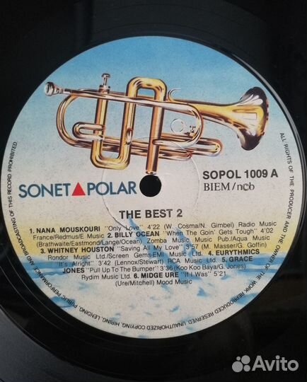 Сборник: Sandra, Secret Service, Billy Idol / 2 LP