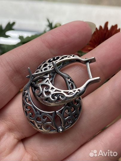 Серьги бохо ажурные