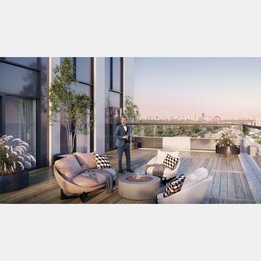 1-к. квартира, 49,2 м², 13/43 эт.