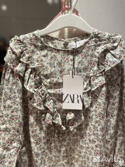 Блузка zara 128 новая