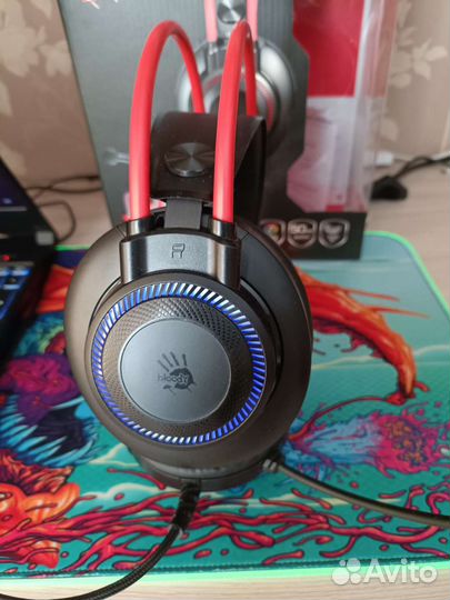 Игровые наушники bloody