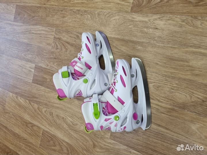 Коньки детские раздвижные 30 34