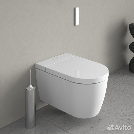 Унитаз-биде с сиденьем Duravit 650000012004320