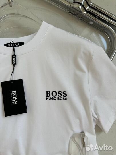 Футболка hugo boss premium качество