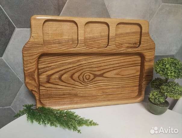 Доска разделочная, менажницы, сервировка стола