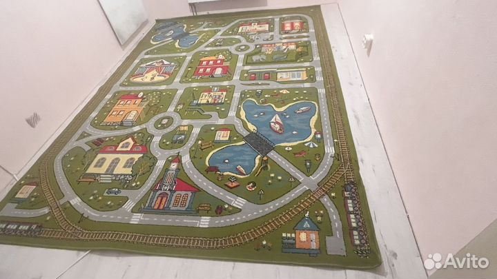 Ковер детский с дорогами