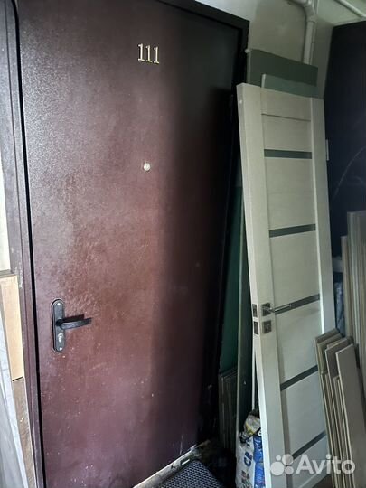 Металлическая дверь бу