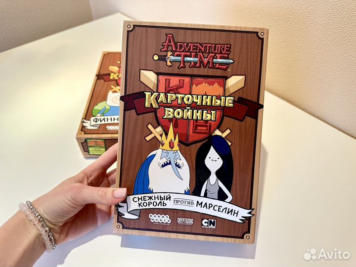 Карточные войны игра время приключений