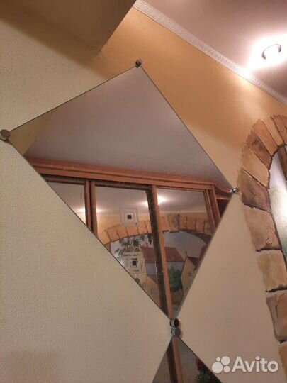 Зеркала квадратные 50*50 панно