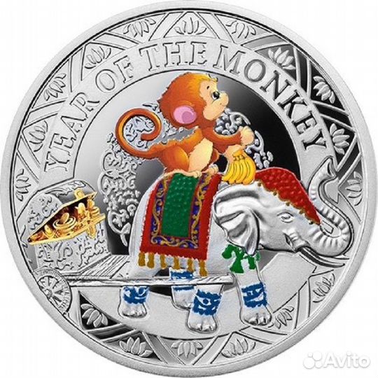 Серебряная монета Ниуэ 