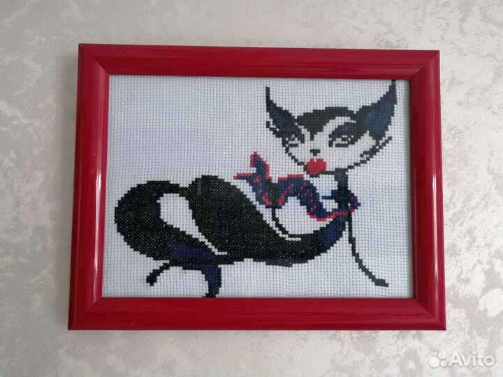 Вышивка крестом, ручная работа
