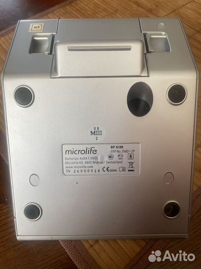 Тонометр microlife BP A100