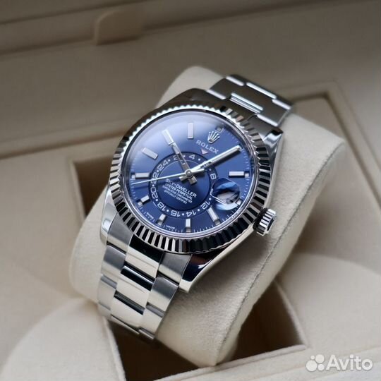 Rolex Sky-Dweller 42 mm Steel and White Gold