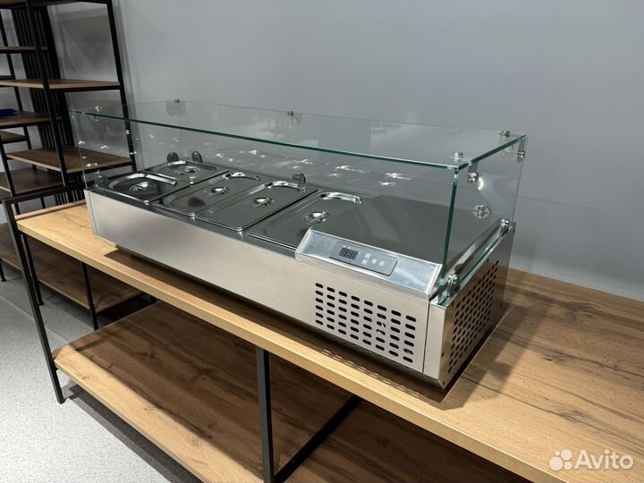 Холодильная витрина с гастроемкостями